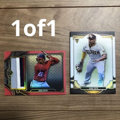 1of1 TRIPLETHREADS JUMBO RELIC JUAN SOTO-