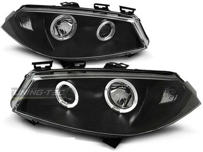 Ajovalot for Renault MEGANE 2 II 02-05 Angel Eyes Black LPRE12WL XINO US