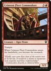 4 Crimson Fleet Commodore 4x x4 - NM - Commander Legends - SPARROW MAGIC