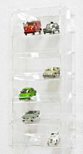SORA Torretta Modellini Auto 1/43, Pannello Retro Trasparente, Fino a 18 Auto - Foto 6 di 6