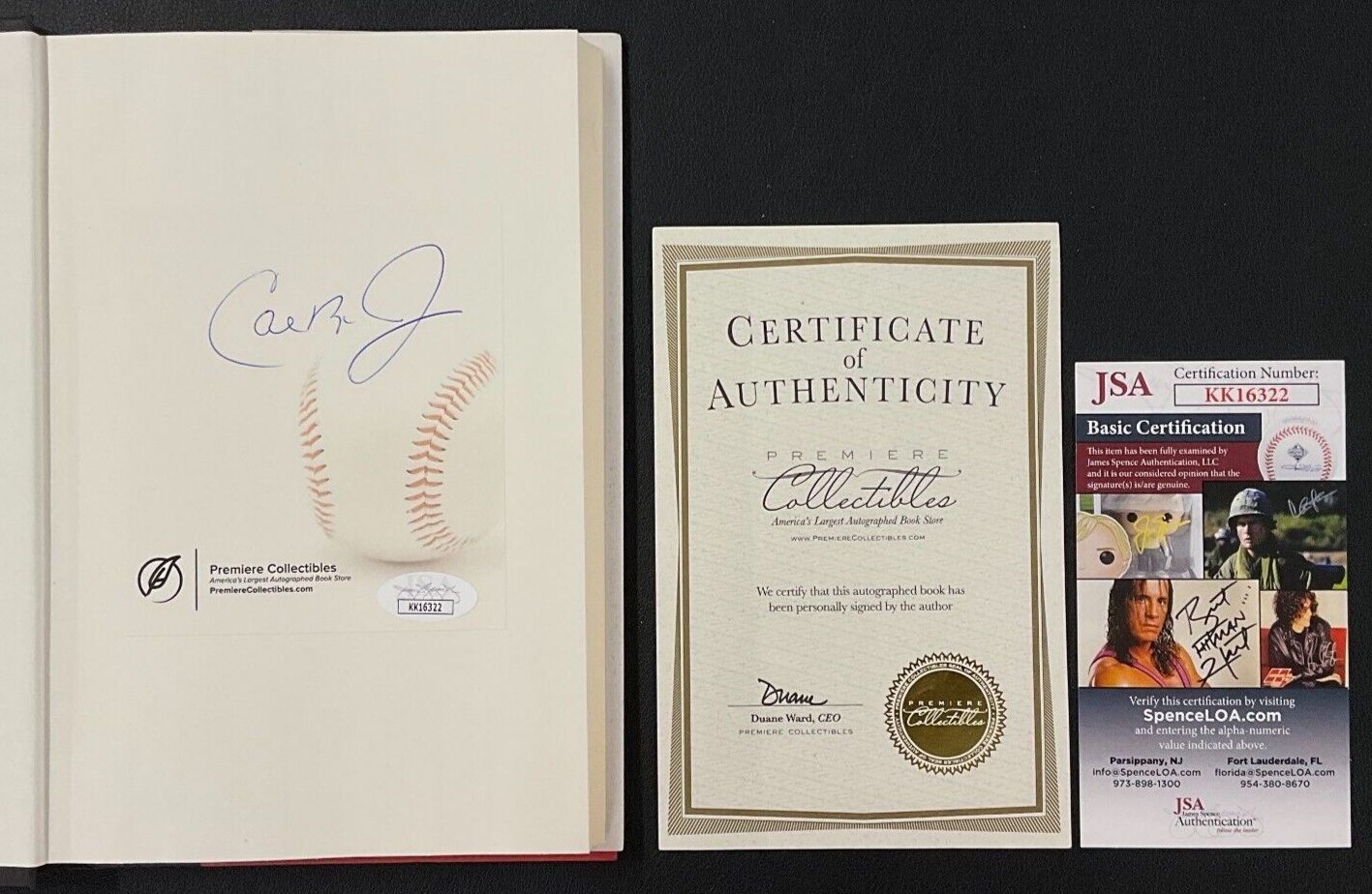 Cal Ripken Jr. Autographed Signed Baltimore Orioles "Just Show Up" Bookplate JSA w/COA MLB B. Orioles HOF '07! 