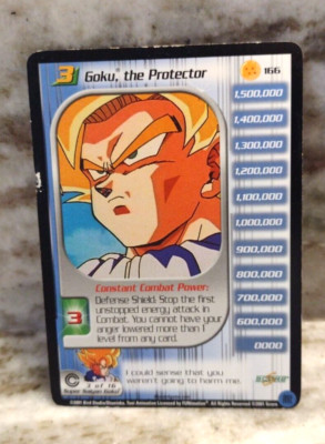 2001 Score Dragon ball Z CCG Goku  The Protector  #166