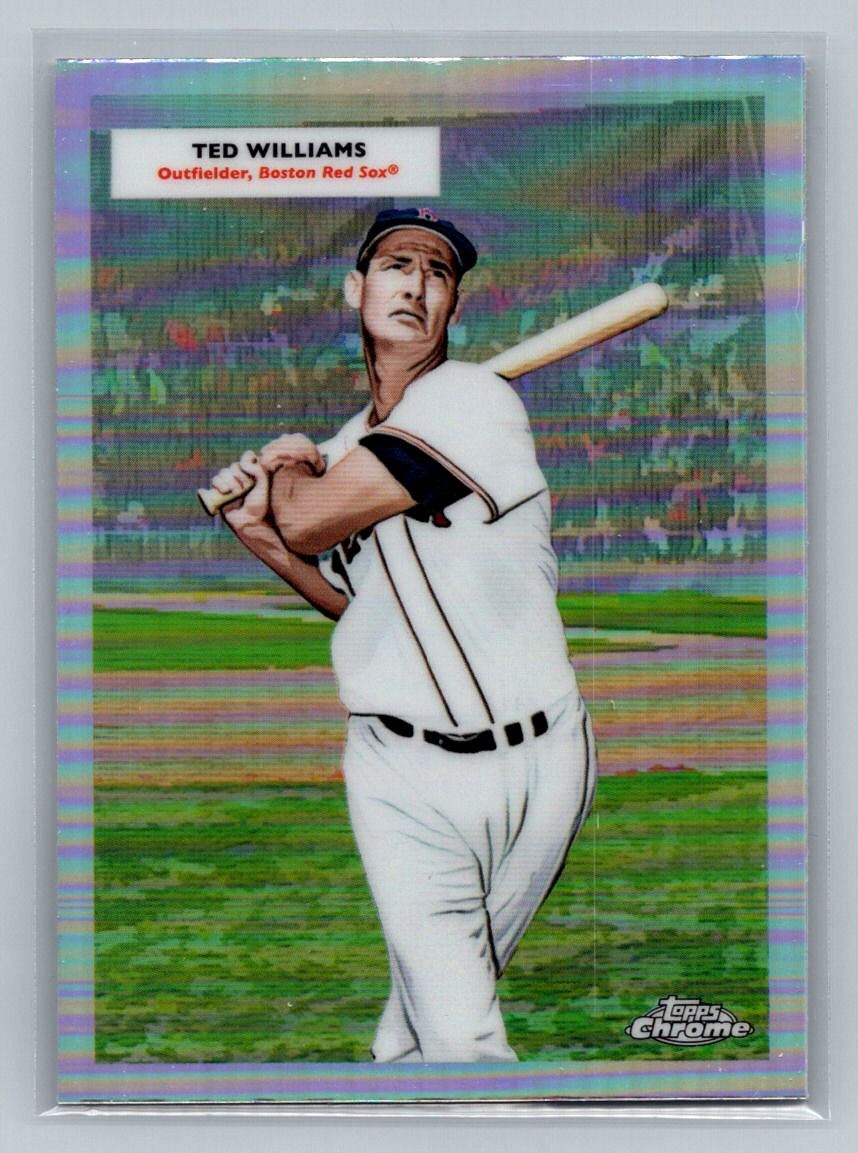 2025 Topps Chrome Platinum #55DH-7 Yastrzemski / Williams 1955 Doubleheaders