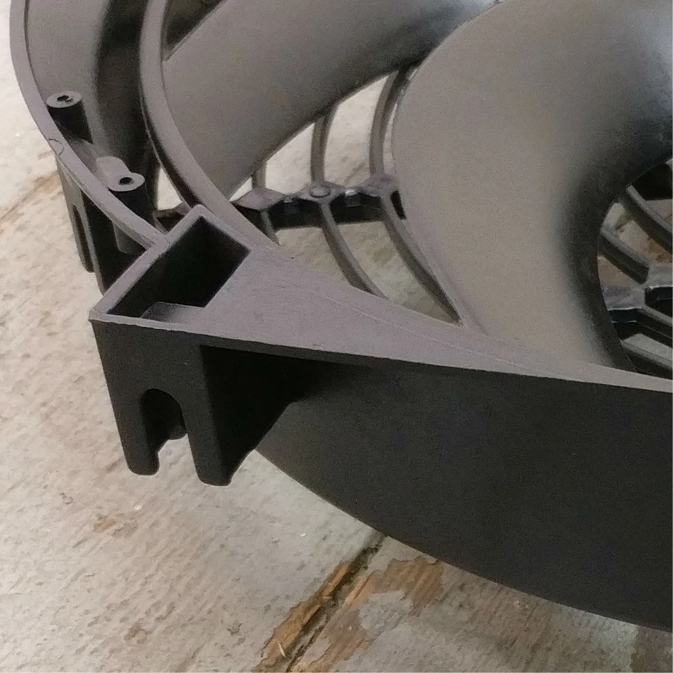 1991 Chevrolet Lumina APV 14 Inch Super Duty Radiator Fan cooling ultra gpi - Image 4 of 4