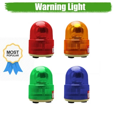 1 Stück LED-Blitzlichtlampe Warnblitz DC 12V 5W+ Controller Grün Blau Orange neu - Bild 1 von 4
