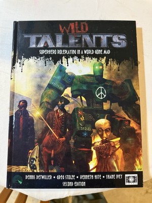 Wild Talents RPG (Second Edition) - Cubicle 7 -  Pre-owned Not Used/Read