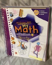 McGraw-Hill  My Math  Grade 5, Volume 1 Teacher Edition
