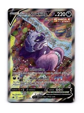 Galarian Slowking V Alt Art Chilling Reign Pokemon Card 179/198 FA 2021 Holo on eBay