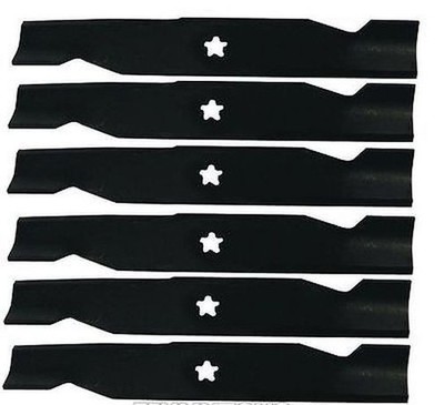 6PK Oregon Lawn Mower Blades Fits 48'' AYPCompatible with 173920, 180054