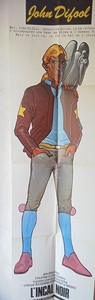 L'incal  par MOEBIUS affiche verticale John Difool de 1981.