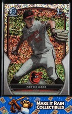 Kiefer Lord 1st 2023 Bowman Draft Chrome Sparkle Refractor #BDC-137 Orioles