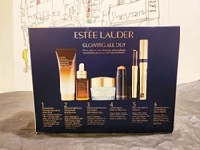 Estee Lauder Glowing All Out Gift Set, 7 piece  4 full sizes , Night Repair