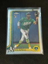 Denzel Clarke 2025 Topps Chrome Update Series #USC15 (RC) Athletics