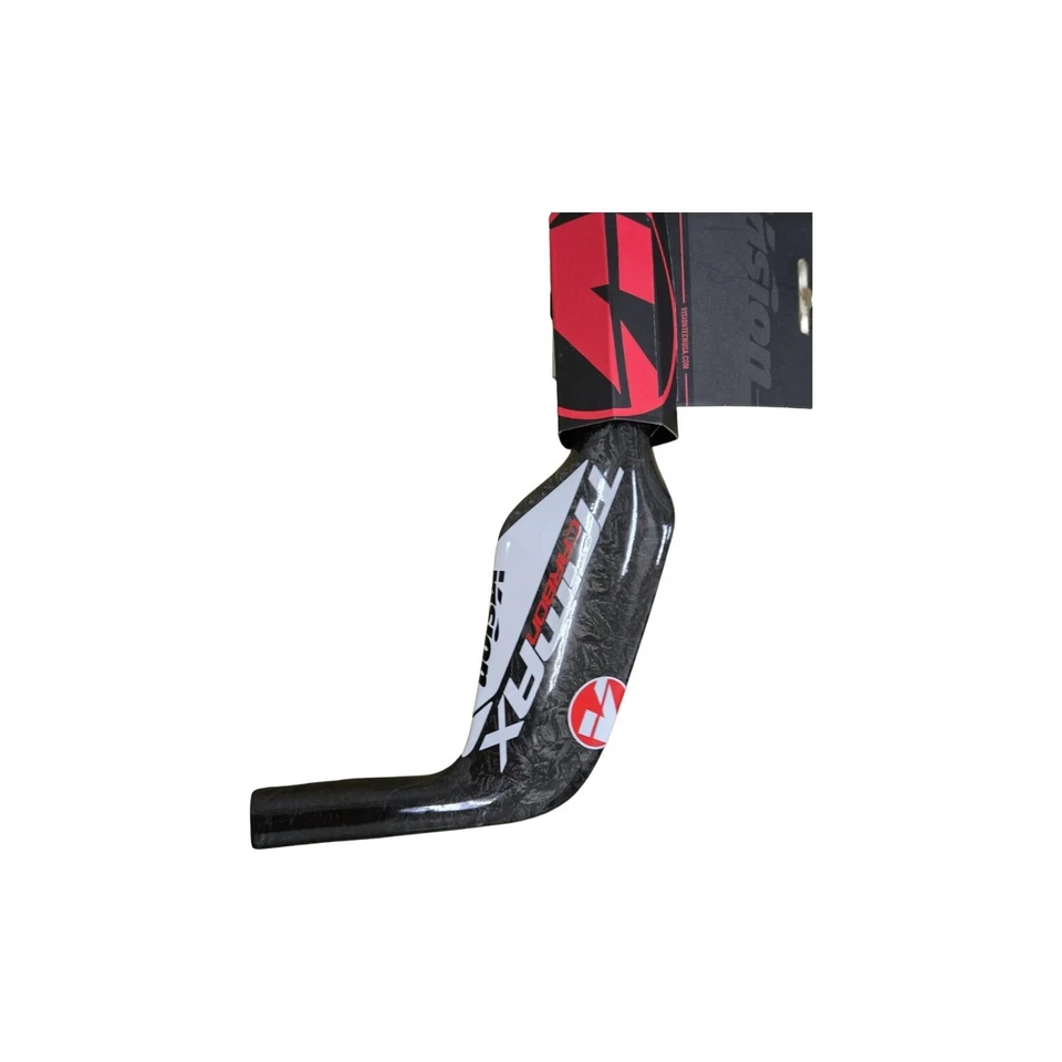 Barra aerodinámica de carbono FSA Vision Trimax base de manillar superior plana Di2 31,8 mm 410 mm Foto 3 de 4