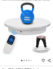 comxim Remote Control Electric turntable 23.9in