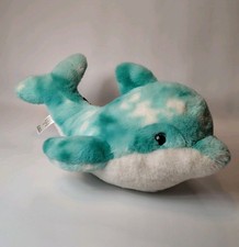 FAO Schwarz Dolphin Light Up  Sounds Plush Toy Stuffed Animal Glow Brights