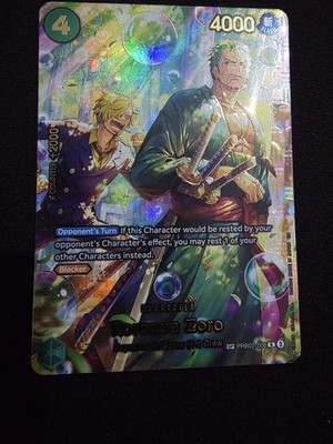Roronoa Zoro Prb02-006 (SP) (OP14) TOP