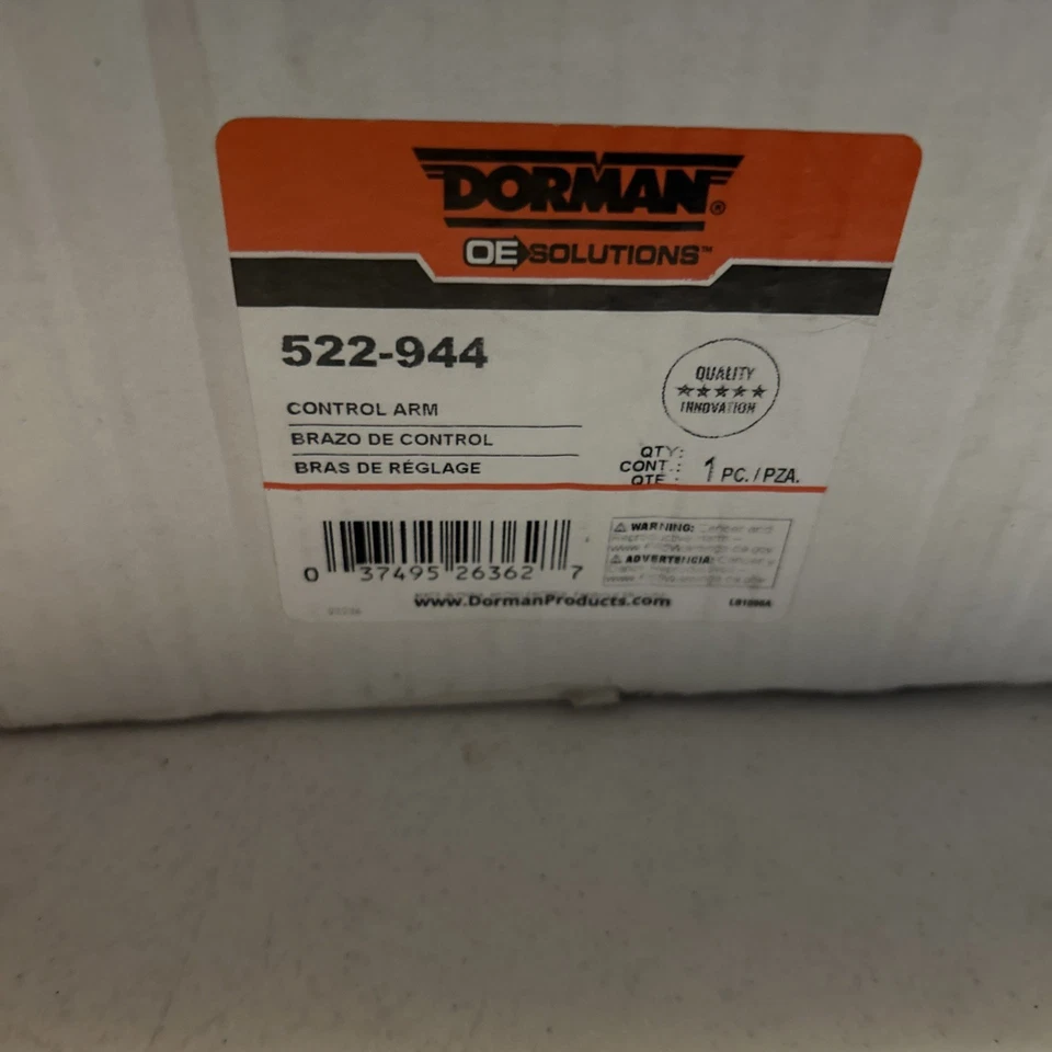 Dorman 522-944 Suspension Control Arm fits Dodge and Mitsubishi models - Image 2 of 4
