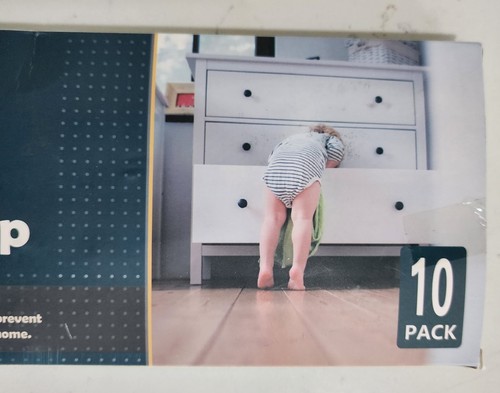Ancoraggi per Mobili Antiribaltamento Confezione da 10 Ancoraggi per Mobili Marca Booda Bambini - Foto 8 di 10