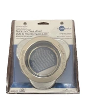 InSinkerator Sink Mount QLM-00 Chrome Quick Lock  Flange Food Waste Disposer.New