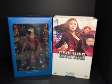 Hot Toys Marvel Captain America Civil War Scarlet Witch Figure Near Complete