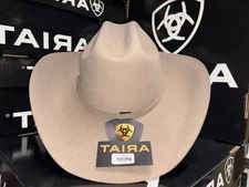 Ariat 10X Beaver Western Hat With Ranchers Crown - Unisex Natural