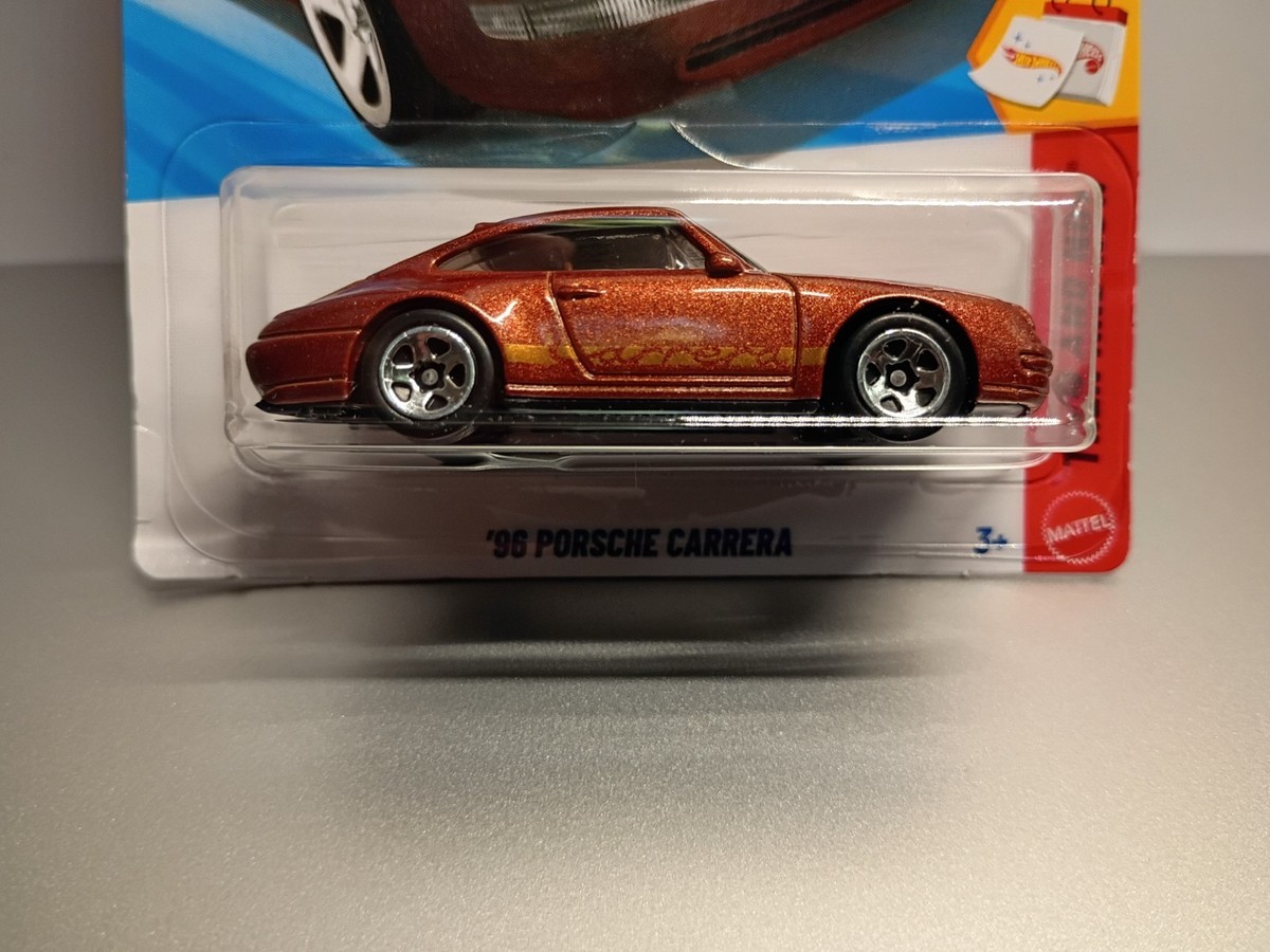 Hot Wheels '96 Porsche Carrera Bronze Diecast 1:64 Scale Then And