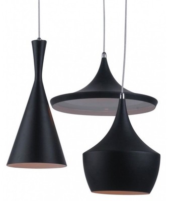 Tom Dixon Lampen Beat, original,  fat, tall und wide, schwarz, neu, neuwerig