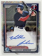 2024 Bowman Walker Jenkins Bowman Prospect Autographs Mega Box Twins