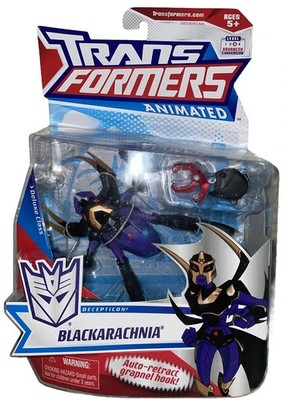 Transformers Animated Decepticon BLACKARACHNIA Deluxe Class New Factory Sealed