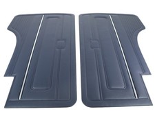 Blaue /Dunkelblaue Türverkleidungen Türpappen mit Zierleiste  für VW Bus T3