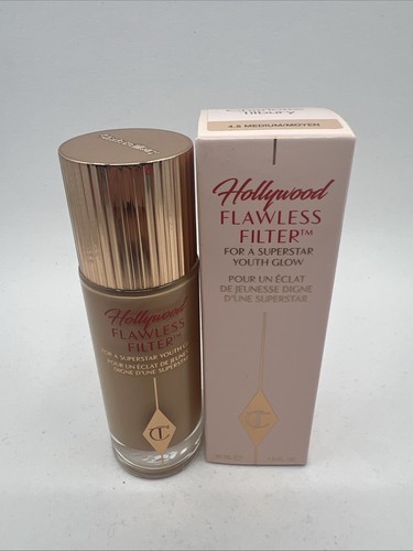 Charlotte Tilbury Hollywood Flawless Filter in 4.5 Medium 30ml BN - Picture 2 of 15