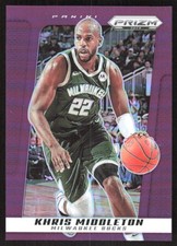 6193J 2024-25 Panini Prizm Deca #147 Khris Middleton Purple