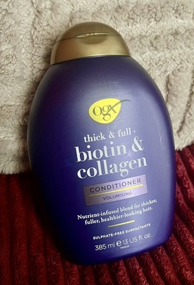 OGX Biotin & Collagen Haarspülung 385 ml ~ volumisierend & sulfatfrei ~ Neu!