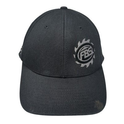 FBS Franklin Truss Fitted Hat Black XL Embroidered Flexfit Richardson