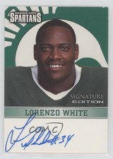 2003 TK Legacy Michigan State Spartans Signature Edition Lorenzo White Auto 0v1