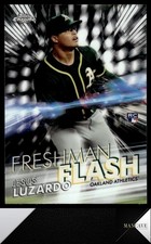 2020 Topps Chrome #FF-8 Jesus Luzardo Freshman Flash Oakland Athletics