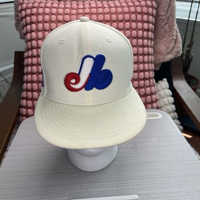 7 1/8 montreal expos off white olympic stadium icy blue bottom UV fitted hat