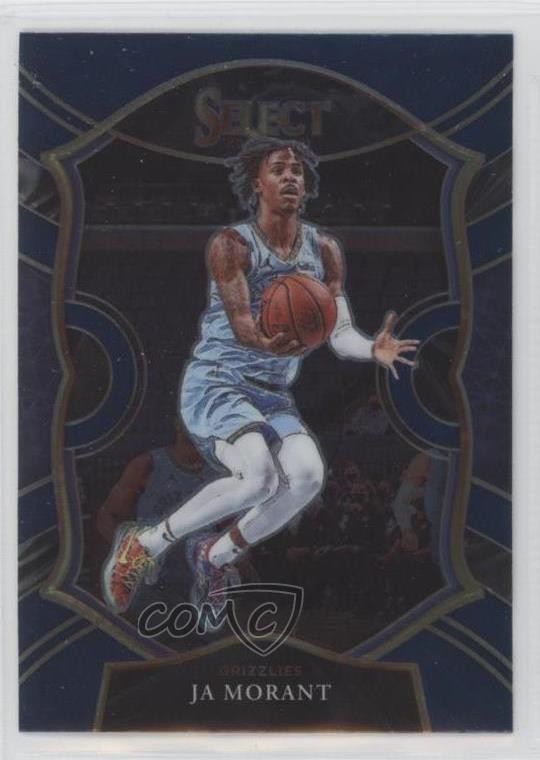 2020-21 Panini Select Concourse Retail Blue Ja Morant #60 13sf