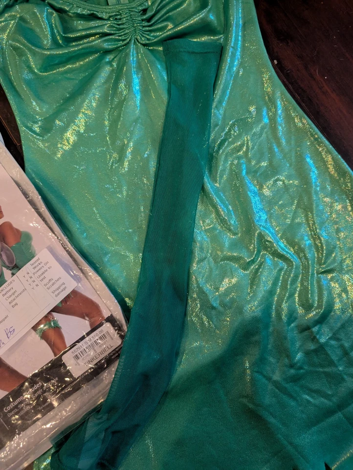 Forplay "Tink About Me" Sexy Tinkerbell Fairy Costume Womens Sz S/M Incomplete  - Image 3 of 4