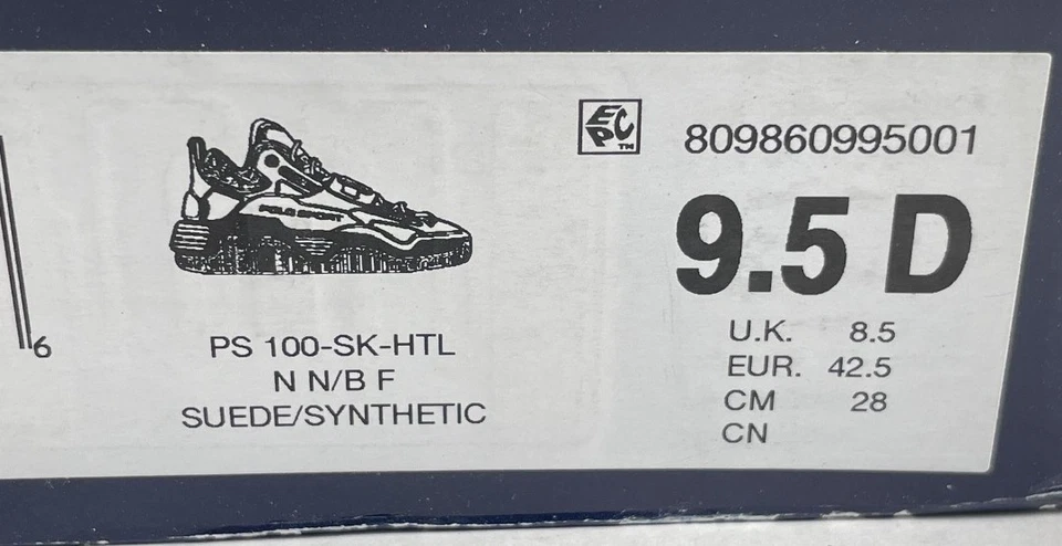 Polo Sport Ralph Lauren PS 100 SK HTL Strap Suede Mid Sneaker New Size 9.5 Neon - Image 2 of 4