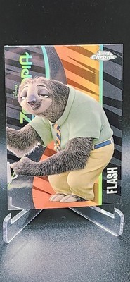 2025 Topps Chrome Disney Flash ZI-6 Zootopia Insert