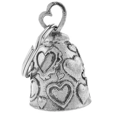 Love Hearts Guardian Bell HD Harley Motorcycle Original USA Made Biker Gear