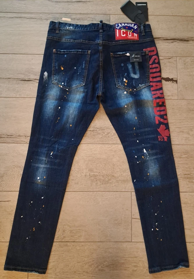 Canadian D2 Icon 95 Jeans Dsquared2 Taglia 52 - Imagen 2 de 4