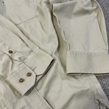 Vintage Men's Oversized Cotton Shirt - Size 100