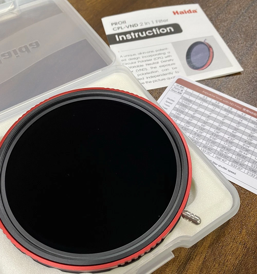Filtro ND 150x150mm ND256 (2.4) 8 Stop, Vetro Ottico Senza Dominanti