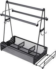 Utensil Caddy, BBQ Condiment Caddy Utensil Holder for Party Picnic Flatware Cadd