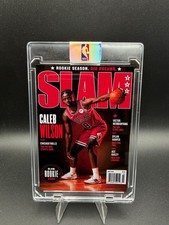 Caleb Wilson CUSTOM SLAM ROOKIE INVESTMENT DRAFT RC CARD. rookie card picture