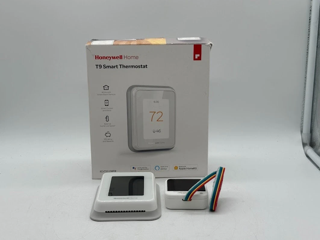 Honeywell Home T9 Wi-Fi Smart Thermostat with RoomSmart Sensor - White
Opens in a new window or tab