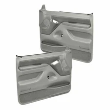 Coverlay 12-92F-LGR Light Gray Replacement Door Panels For 2 Dr 92-97 Ford F-150